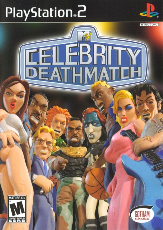 MTV Celebrity Deathmatch box art for Xbox